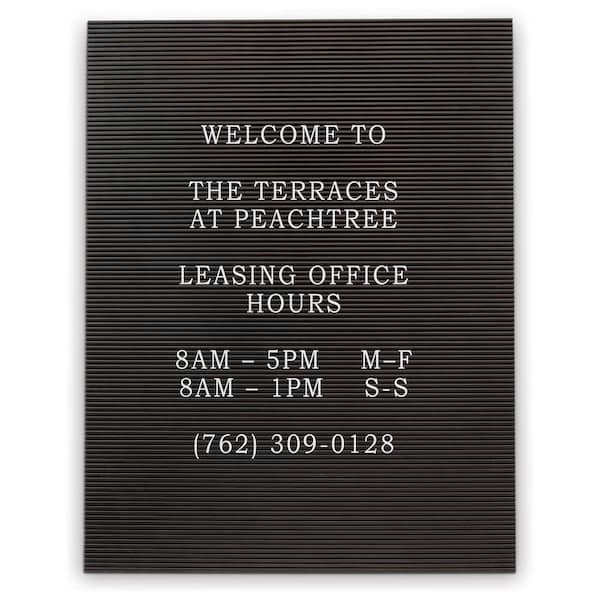 Sliding Door Indoor Enclosed Corkboard, 4